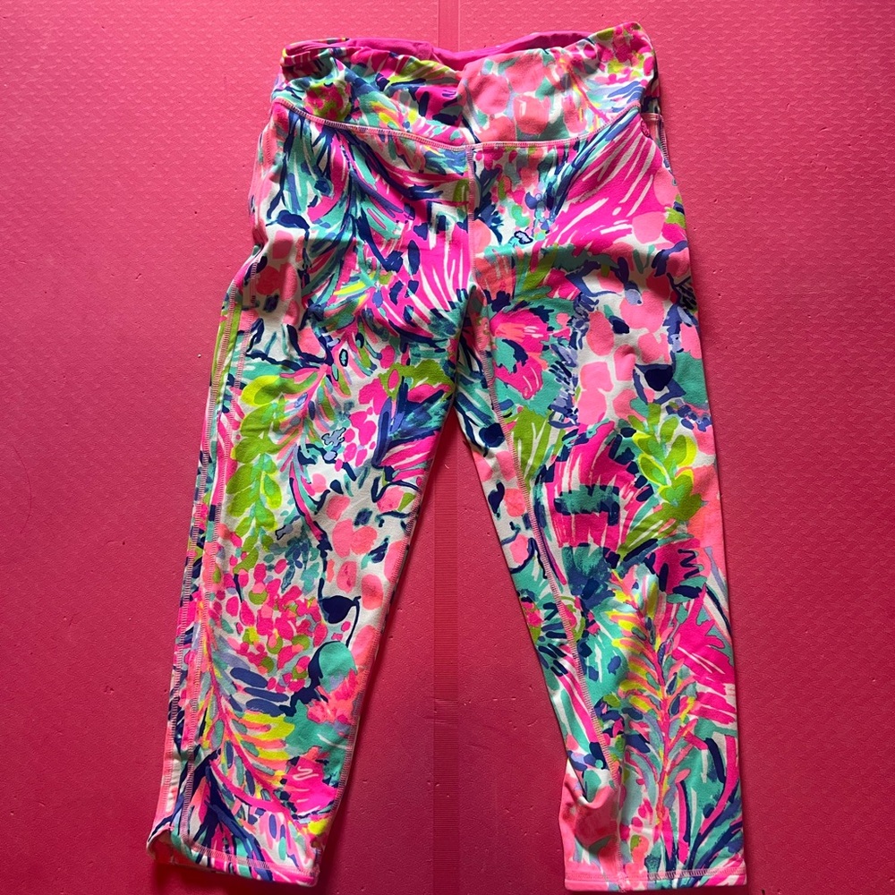 Lilly Pulitzer Vibrant Floral Leggings